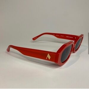 The Attico Red Sunglasses